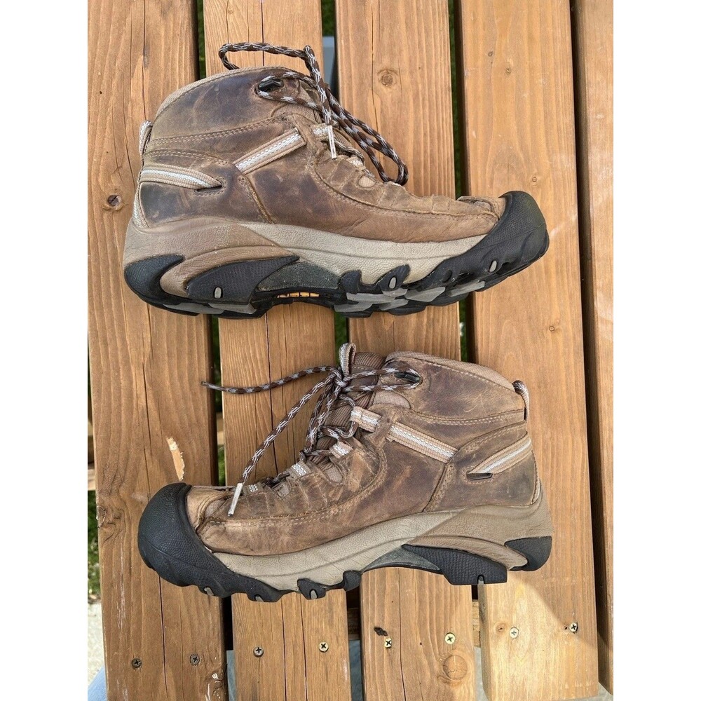 Keen Targhee II Mid Waterproof Hiking Brown Casual Boots 1004114 US Women’s 8.5 - Picture 6 of 16
